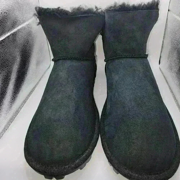 Faux fur short boots - Picture 1 of 8